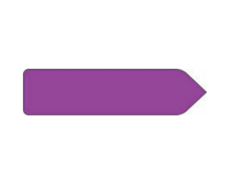 Spee-D-Point™ Flags & Tags Solid Violet Removable 9/16" x 2-1/4", 150 per Pack | SDP-21