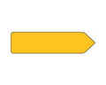 Spee-D-Point™ Flags & Tags Solid Yellow Removable 9/16" x 2-1/4", 150 per Pack |  SDP-22