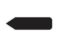 Spee-D-Point™ Flags & Tags Mini Solid Black Removable 5/16" x 1-3/16", 300 per Pack | SDP-M1