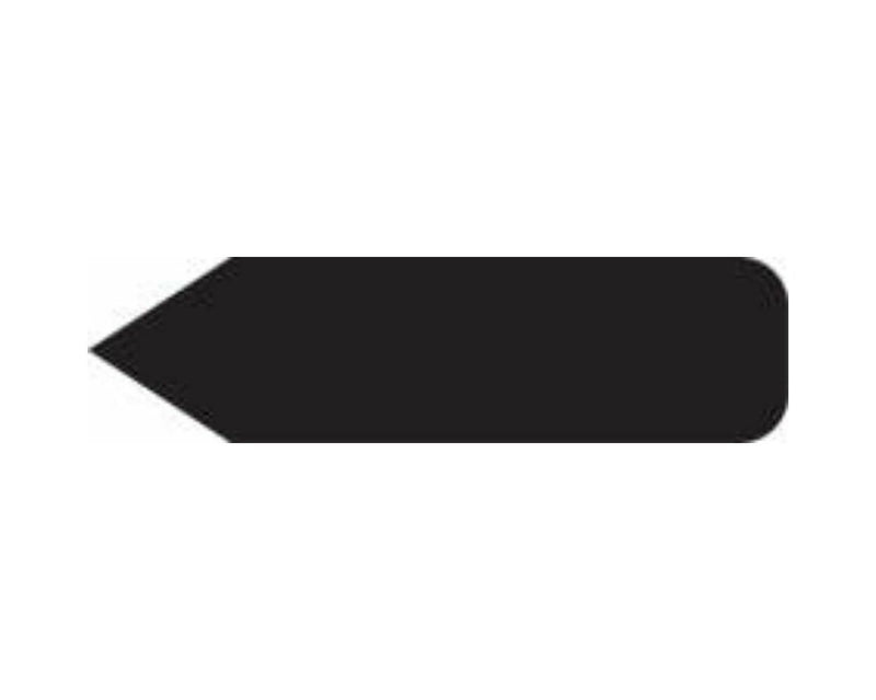 Spee-D-Point™ Flags & Tags Mini Solid Black Removable 5/16" x 1-3/16", 300 per Pack | SDP-M1