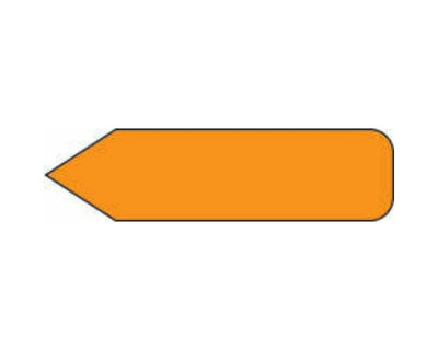 Spee-D-Point™ Flags & Tags Mini Solid Orange Removable 5/16" x 1-3/16", 300 per Pack | SDP-M15
