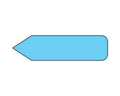 Spee-D-Point™ Flags & Tags Mini Solid Blue Removable 5/16" x 1-3/16", 300 per Pack |  SDP-M2