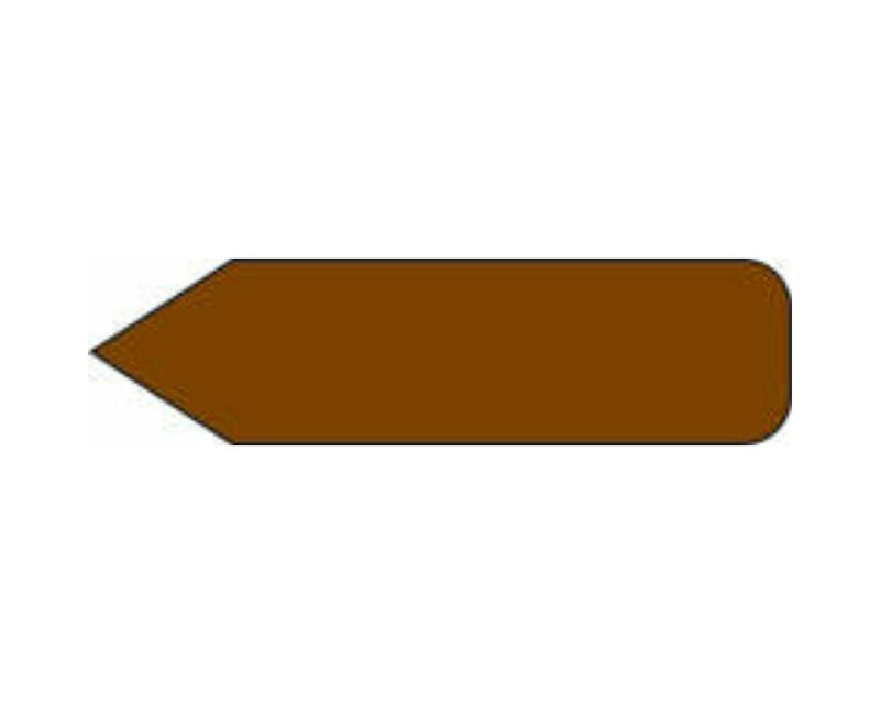 Spee-D-Point™ Flags & Tags Mini Solid Brown Removable 5/16" x 1-3/16", 300 per Pack | SDP-M4