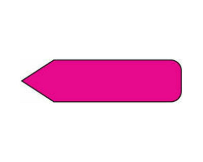 Spee-D-Point™ Flags & Tags Mini Solid Hot Pink Removable 5/16" x 1-3/16", 300 per Pack | SDP-M8