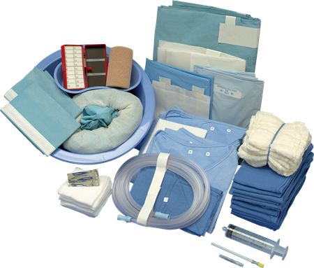 DEROYAL ORTHOPEDIC STANDARD VALUE SETS KNEE ARTHROSCOPY KIT II (PACKAGING - 5/CASE)