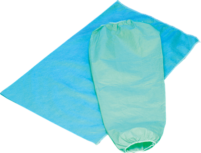 Deroyal Sleeve Protector Products, Open, Cuffed, 23” x 10” (Packaging - 1 Pack, 100 Packs Per Case)