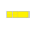 PDC Label Misys/Sunquest Direct Thermal Paper Permanent 3" Core 4 1/8"x1 3/16" Yellow 4300 per Roll, 2 Rolls per Case | SLSQY14