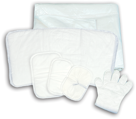 DEROYAL SOFSORB® TAPERED LIMB ABSORBENT WOUND PERMEABLE PAD DRESSING (PACKAGING - CASE 15)