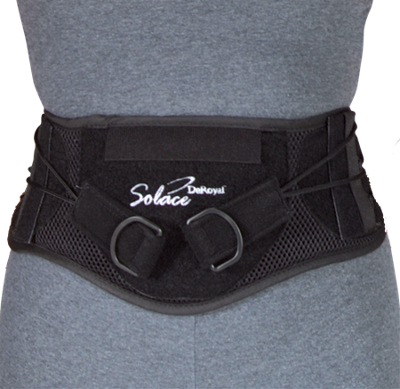 DEROYAL SOLACE® LOW PROFILE BACK BRACE (PACKAGING - EACH)