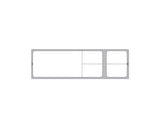 PDC Label Misys/Sunquest Direct Thermal Paper Permanent 1 1/2" Core 4 1/8"x1 3/16" White 1200 per Roll, 8 Rolls per Case | SQBP15