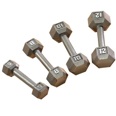 Sammons Preston Standard Hex Dumbbells - 5lbs. (Packaging - Each)