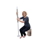 Stander Security Pole and Curve Grab Bar