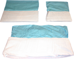 DEROYAL POLYESTER IMPERVIOUS STOCKINETTE WITHOUT EZ PULL TABS (PACKAGING - CASE OF 40)