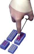 DEROYAL SUTURE BOOTS STANDARD (COLOR - YELLOW) (PACKAGING - CASE)