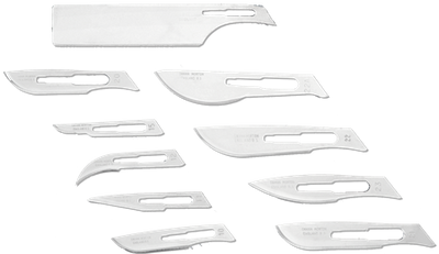 DEROYAL SWANN-MORTON® SCALPEL BLADES CARBON STEEL BLADES (PACKAGING - CASE)