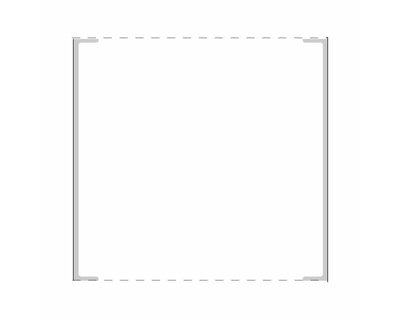 PDC Label Cerner Direct Thermal Paper Permanent 3"" Core 3x3 White 2100 per Roll, 2 Rolls per Box |  TD-33