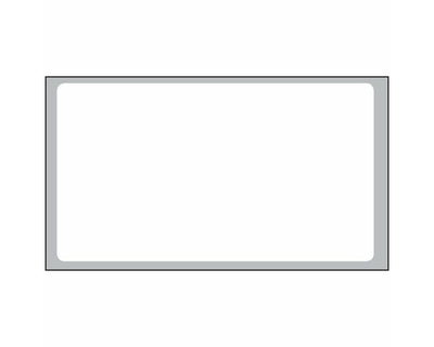 PDC Label Innovation Direct Thermal (Paper, Permanent) 1" Core 4"x2 1/4" White - 700 per Roll, 6 Rolls per Box |  TD-IRX-42.25