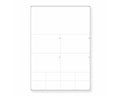 PDC V-Notch® Label Sms Direct Thermal Paper Permanent 3" Core 4-1/4" x 6" White 500 per Roll, 4 Rolls per Box | TD-MSMS-82BD