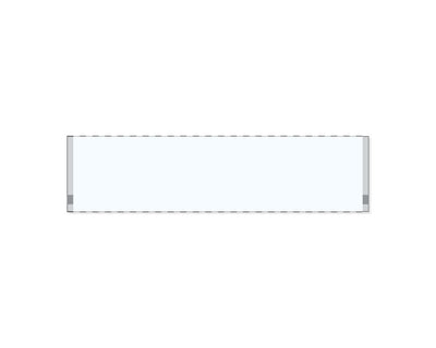 PDC Label Direct Thermal Paper Permanent 1" Core 4"x1 White 1500 per Roll, 4 Rolls per Box | TD1-14A