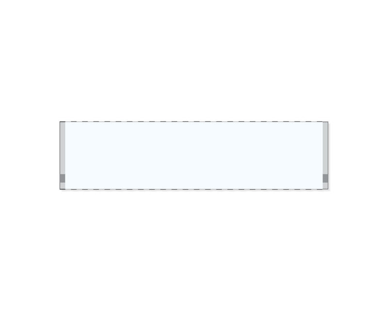 PDC Label Direct Thermal Paper Permanent 1" Core 4"x1 White 1500 per Roll, 4 Rolls per Box | TD1-14A