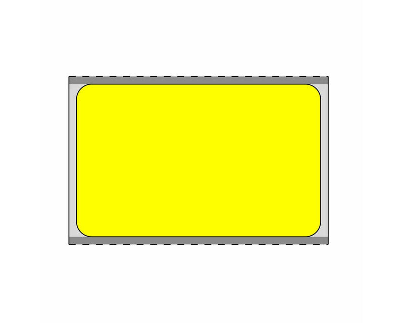 PDC Label Cerner Direct Thermal Paper Permanent 3/4" Core 2"x1 1/4" Yellow 250 per Roll, 8 Rolls per Box |  TD75-1142Y