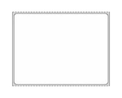 PDC Label Direct Thermal Paper Permanent 3" Core 4"x3 White 1500 per Roll, 8 Rolls per Case | THERMD13