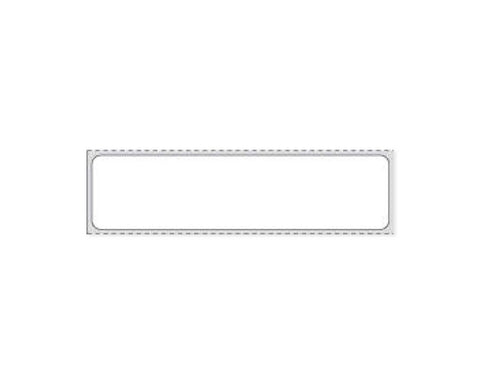 PDC Label Direct Thermal Paper Permanent 3" Core 4"x1" White 5000 per Roll, 8 Rolls per Case | THERMD38