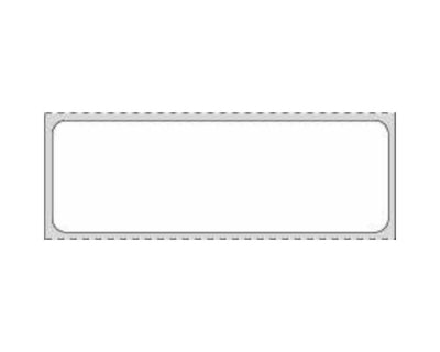 PDC Label Direct Thermal Paper Permanent 1" Core 3"x1 White 1300 per Roll, 8 Rolls per Case | THERMD42