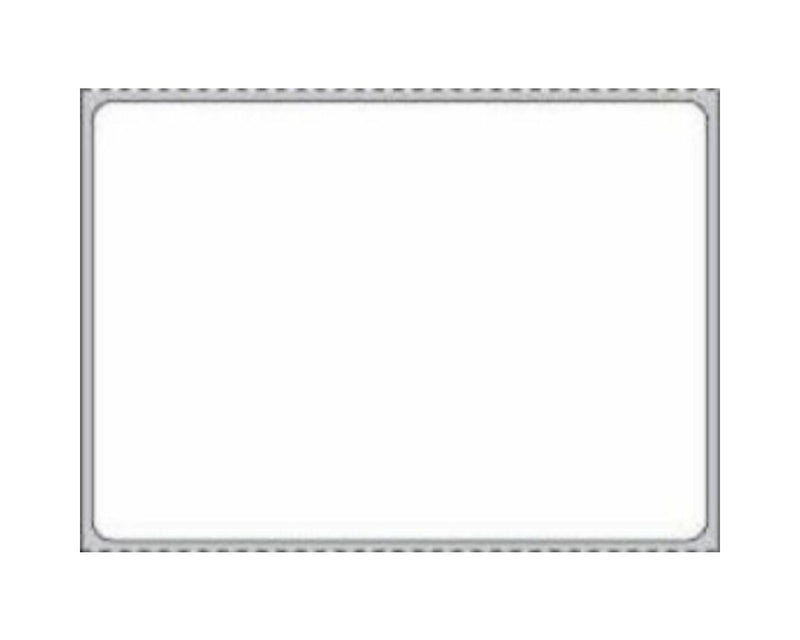 PDC Label Direct Thermal Paper Permanent 3" Core 3 1/2"x2 1/2" White 2000 per Roll, 8 Rolls per Case | THERMD43