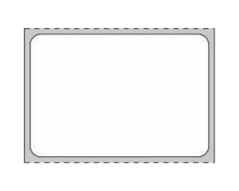 PDC Label Direct Thermal Paper Permanent 3" Core 2"x1 3/8" White 3500 per Roll, 8 Rolls per Case | THERMD46