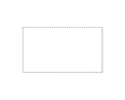 PDC Label Direct Thermal Paper Permanent 1" Core 3 1/2"x2 White 735 per Roll, 8 Rolls per Case | THERMD47