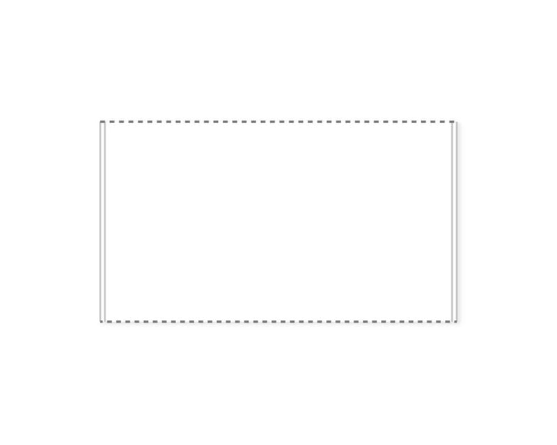 PDC Label Direct Thermal Paper Permanent 1" Core 3 1/2"x2 White 735 per Roll, 8 Rolls per Case | THERMD47