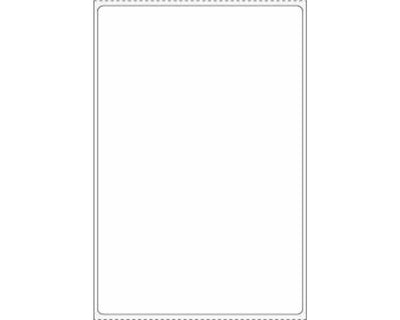 PDC Label Direct Thermal Paper Permanent 3" Core 4"x6" White 1000 per Roll, 8 Rolls per Case | THERMD48