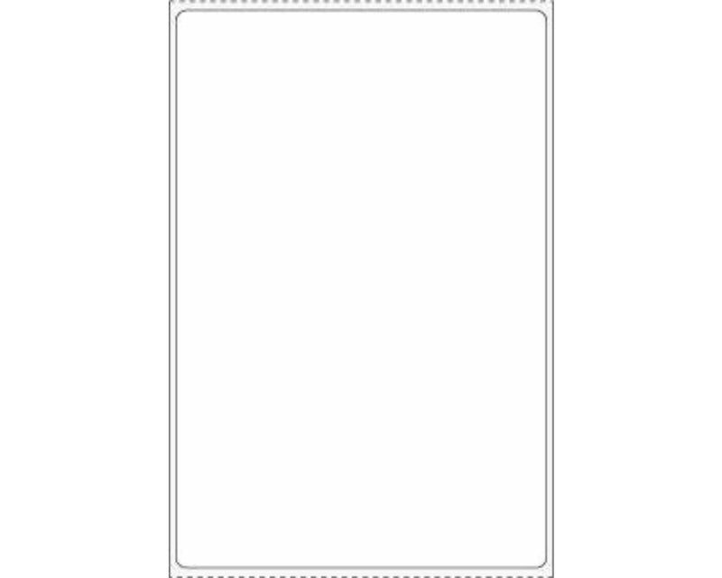PDC Label Direct Thermal Paper Permanent 1" Core 4"x6" White 350 per Roll, 8 Rolls per Case | THERMD49