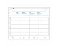 PDC Laser Wristband Paper Laminate Fold-Over 3/4" x 8" Adult White, 1000 per Box | TM-PLS-102A