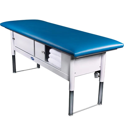 Enclosed Linen Shelf/Doors for Tri W-G Hi-Lo Treatment Table with Storage