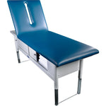 Tri W-G Hi-Lo 3-Section Treatment Table with Storage Pearl Grey Base 28" x 80" (Packaging - Each)
