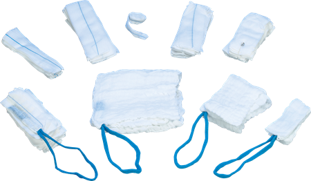 DEROYAL VAGINAL AND PERINEAL PACKING (PACKAGING - CASE)