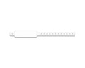 PDC Conf-ID-ent™ Thermal Wristband Thermal Clasp Closure 1 1/8"x12 1" Adult White - 340 per Case | WBCA11T-1