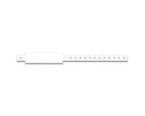 PDC Conf-ID-ent™ Thermal Wristband Thermal Clasp Closure 1 1/8"x12 1" Adult White - 340 per Case | WBCA11T-1