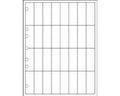 PDC Chart Labels Laser Landscape, Premium, with Holes 2 5/8"x1 White - 32 Labels per Sheet, 4 Pks of 250 Sheets per Case | WBW101