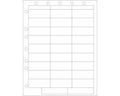 PDC Chart Labels Laser Portrait with Holes, Multiple Size Labels x White - 32 Labels per Sheet, 4 Pks of 250 Sheets per Case | WBW79