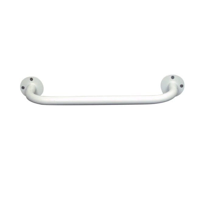 White Vinyl Grab Bar- 16" Long