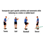 THERABAND Rocker and Wobble Boards (Packaging - Each)