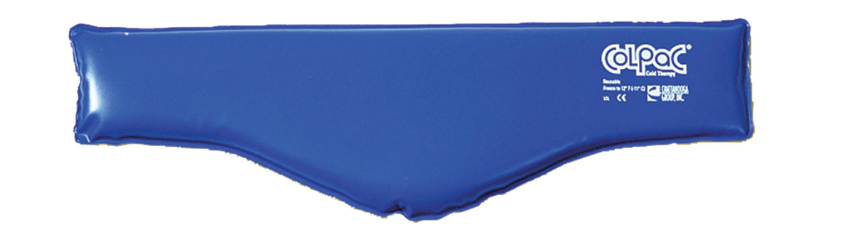ColPaC Blue Vinyl Cold Pack - neck - 6" x 23" - Case of 12