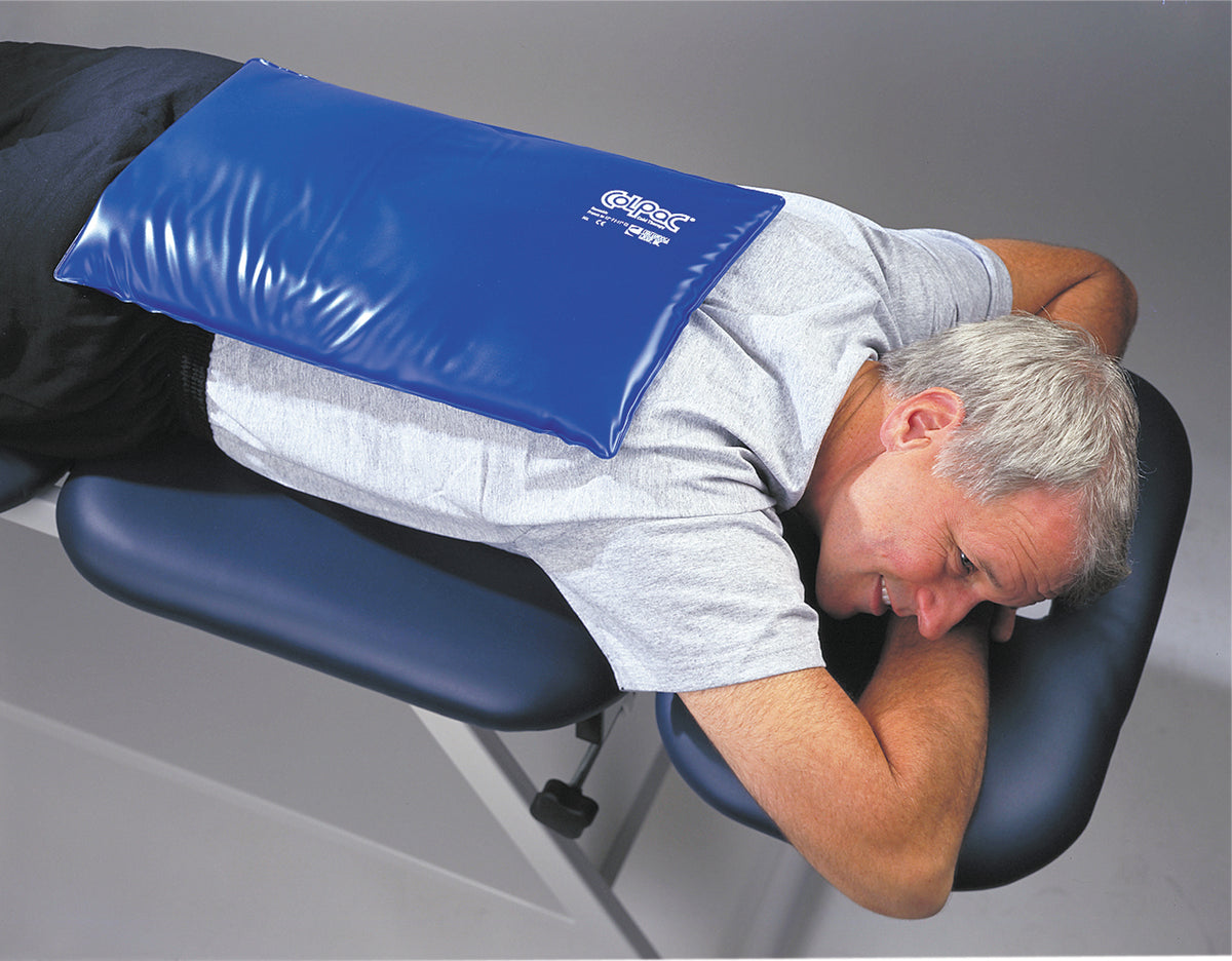 ColPaC Blue Vinyl Cold Pack - oversize - 11" x 21" - Case of 12 - FE-00-1512-12