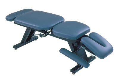 ErgoBasic treatment table - hi-low, 80" L x 30" W x 18" - 24" H, 6-section, soft foam top - FE-00-9040