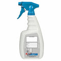White/Red/Teal Metal Detectable Plastic Empty Trigger Bottle 28 oz. 1 EA