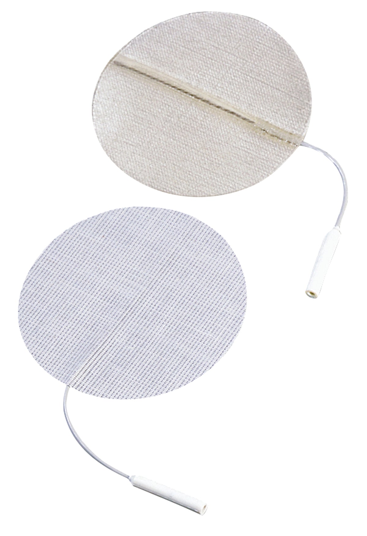 Dura-Stick Premium Electrode, 2.0" Round, stainless steel mesh, 40/pack
