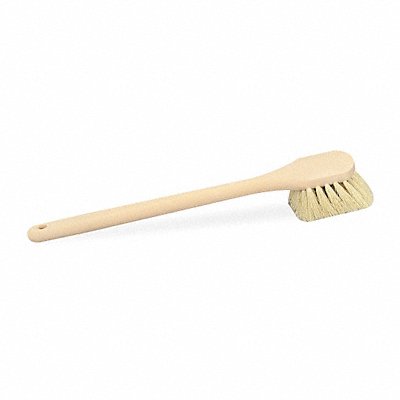 20 L Tampico Long Handle Utility Brush Natural